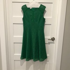 London Times EUC lace overlay dress